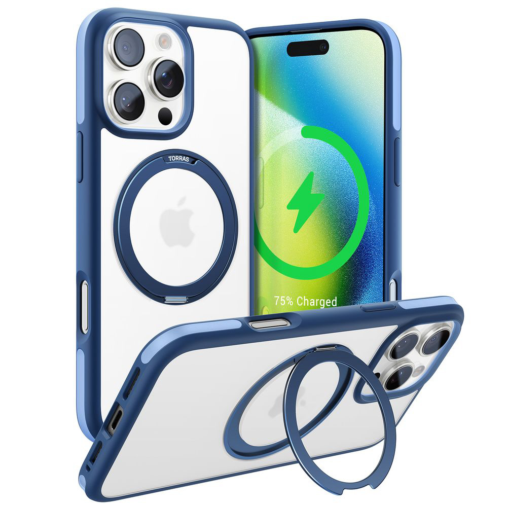 【新品同様】TORRAS iPhone16ProMax用ケースOstand Torras - Ostand R Fusion case for iPhone 16 Pro Max（6.9