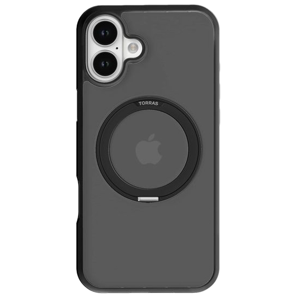 Torras - Ostand Pro case for iPhone 16 ブラック X00FX2053｜の通販