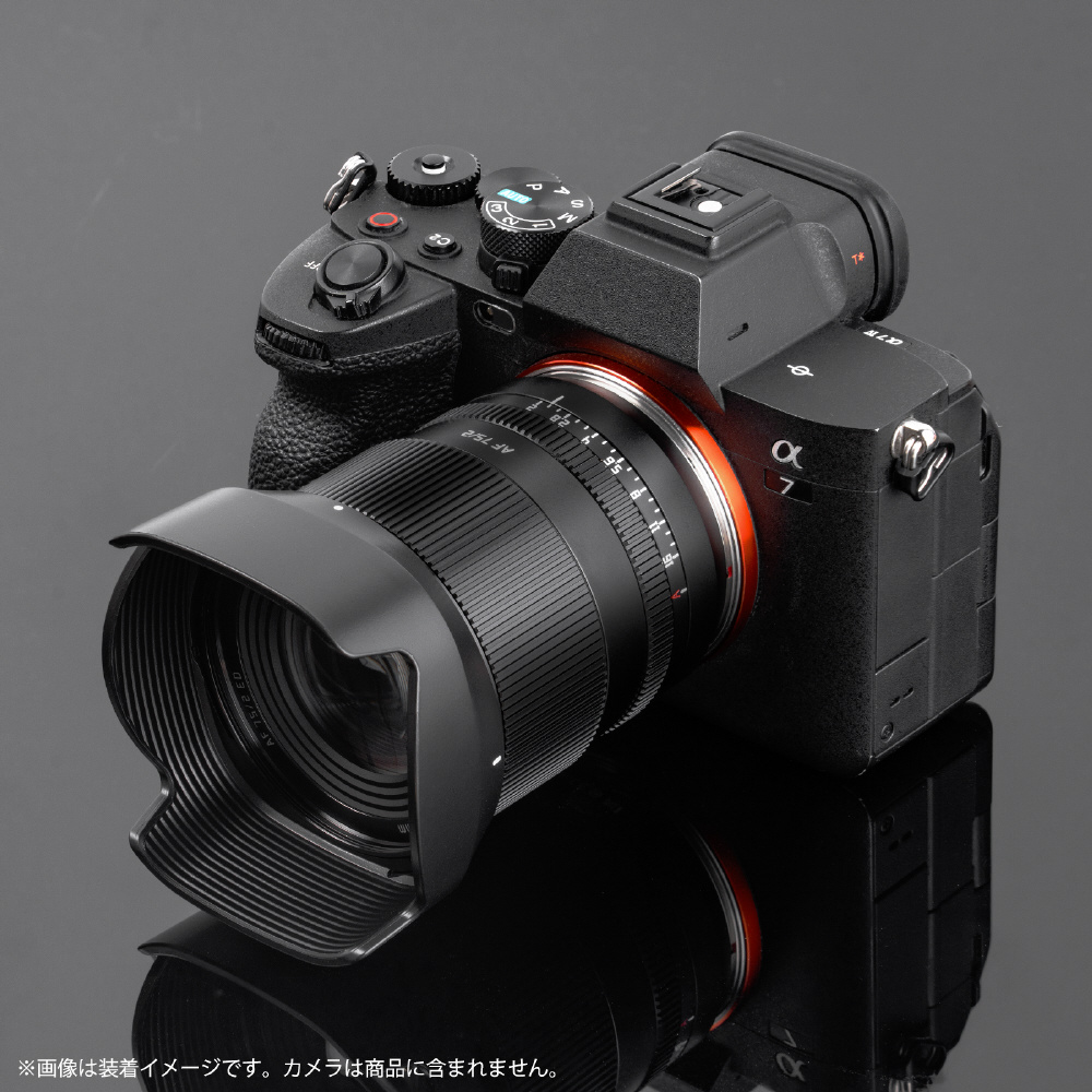 カメラレンズ TTArtisan AF 75mm f/2 フルサイズ ソニーE ブラック TT