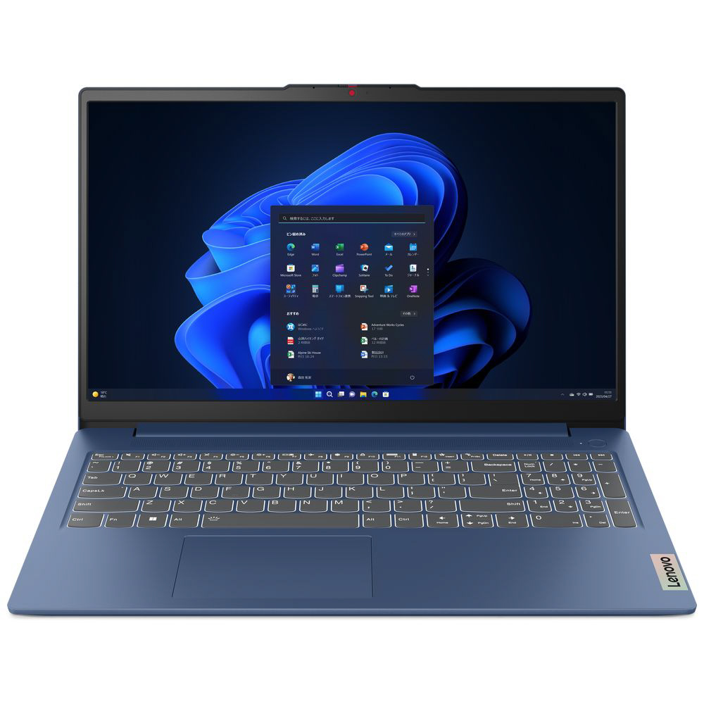 ノートパソコン IdeaPad Slim 3 シリーズ アビスブルー 82X700DRJP ［15.6型 /Windows11 Home /intel  Core i3 /メモリ：8GB /SSD：512GB /Office HomeandBusiness /日本語版キーボード  /2024年10月モデル］｜の通販はソフマップ[sofmap]