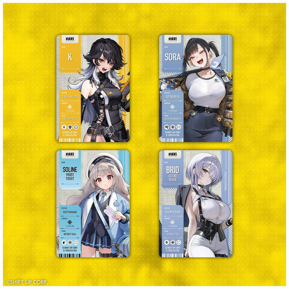 勝利の女神：NIKKE メタリックパスコレクション Ver.4（パック）【単品