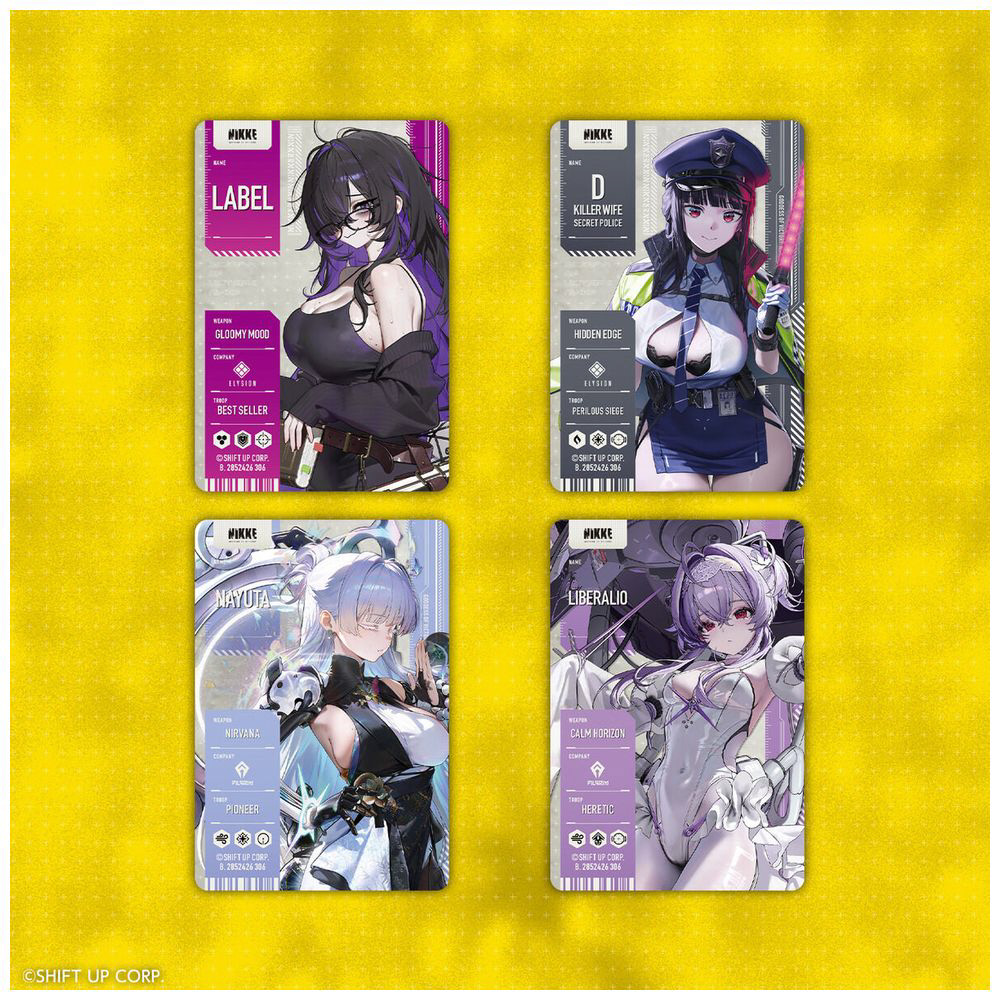勝利の女神：NIKKE メタリックパスコレクション Ver.4（パック）【単品