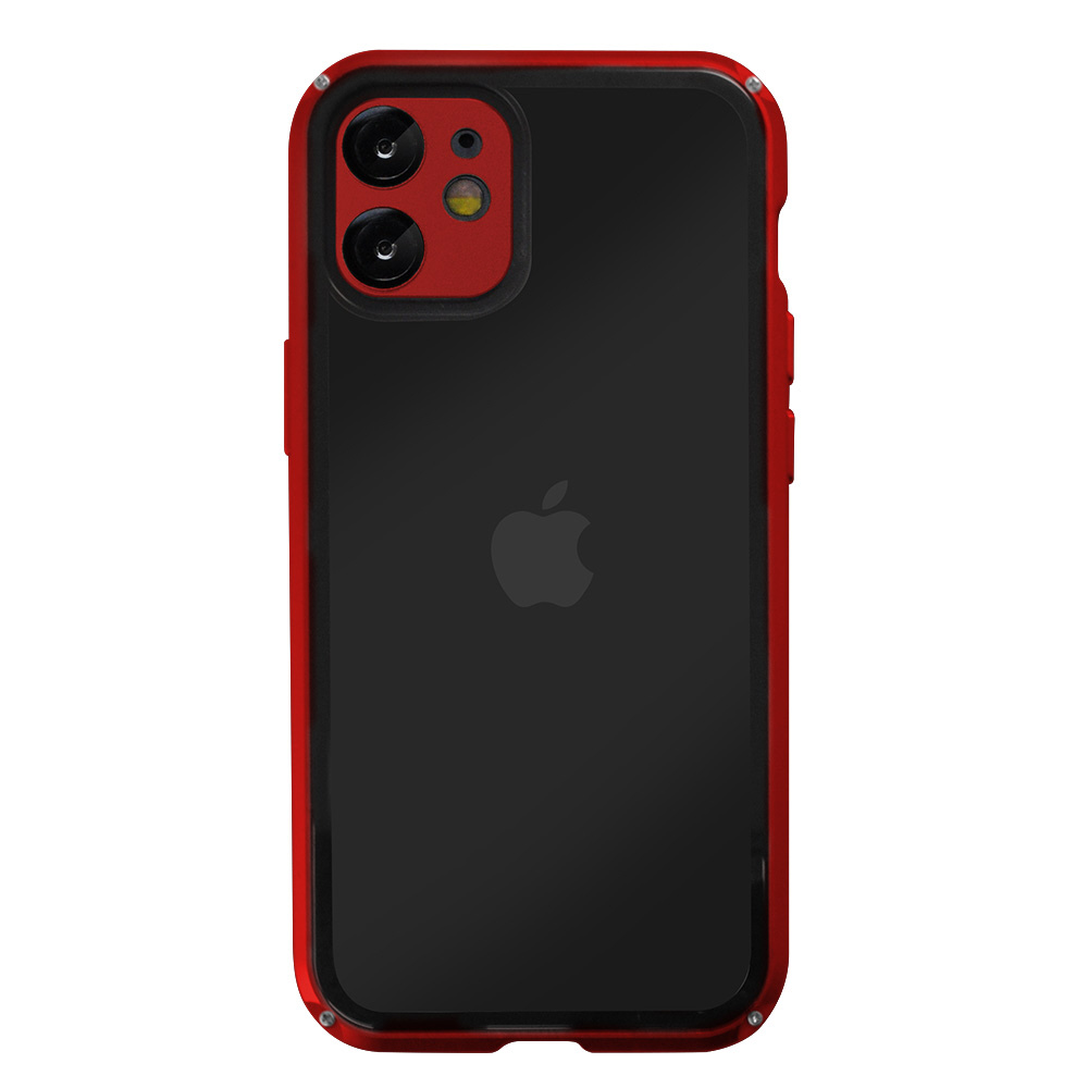 iPhone12 mini 360°両面保護バンパーケース RED｜の通販はソフマップ