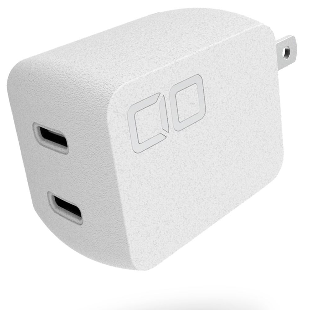 NovaPort DUO 30W GaN充電器 USB-C×2ポート  ホワイト CIO-G30W2C-WH ［2ポート /GaN(窒化ガリウム) 採用］ 【sof001】