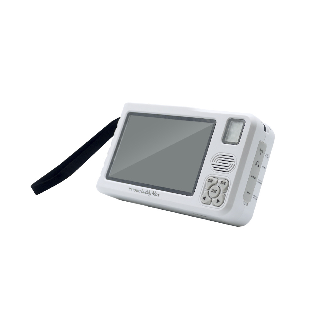 innowa ソーラー充電ポータブルラジオ・TV buddy Max BM001 楽天市場】innowa buddy Max ポータブルテレビラジオ BM001
