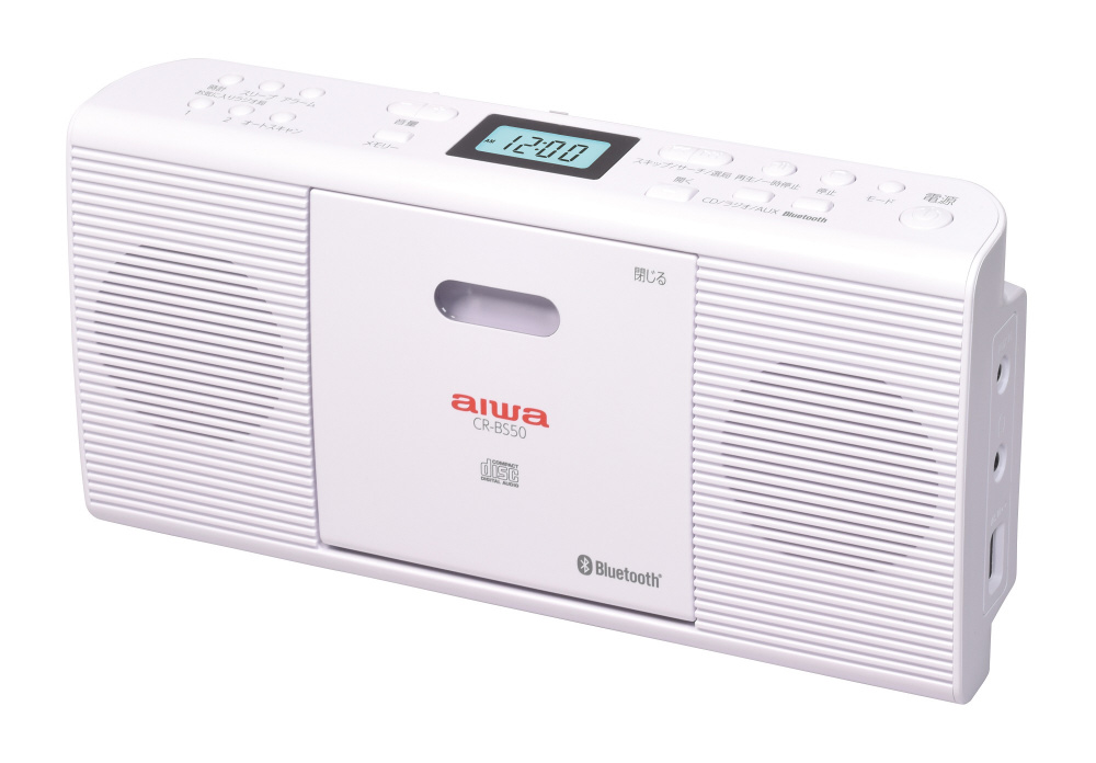 aiwa CR-BS50 ブラック CDラジオ - ラジオ・コンポ