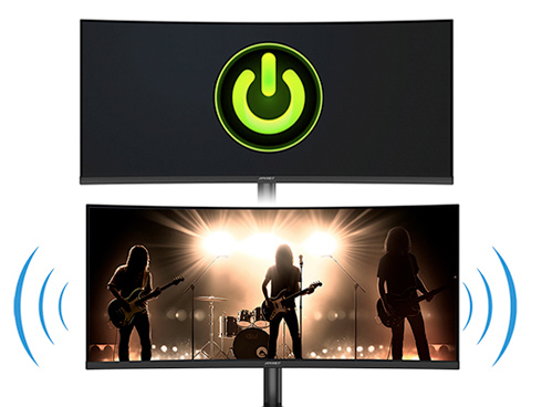 USB-C接続 PCモニター JN-5X40-N ［40型 /5K2K(5120×2160） /ワイド