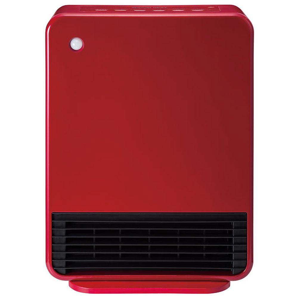 人感センサー付大風量セラミックファンヒーター「マキシムヒート」　CH-T1960-RD　クリアレッド CH-T1960-RD クリアレッド [人感センサー付き] 人感センサー付大風量セラミックファンヒーター「マキシムヒート」 CH
