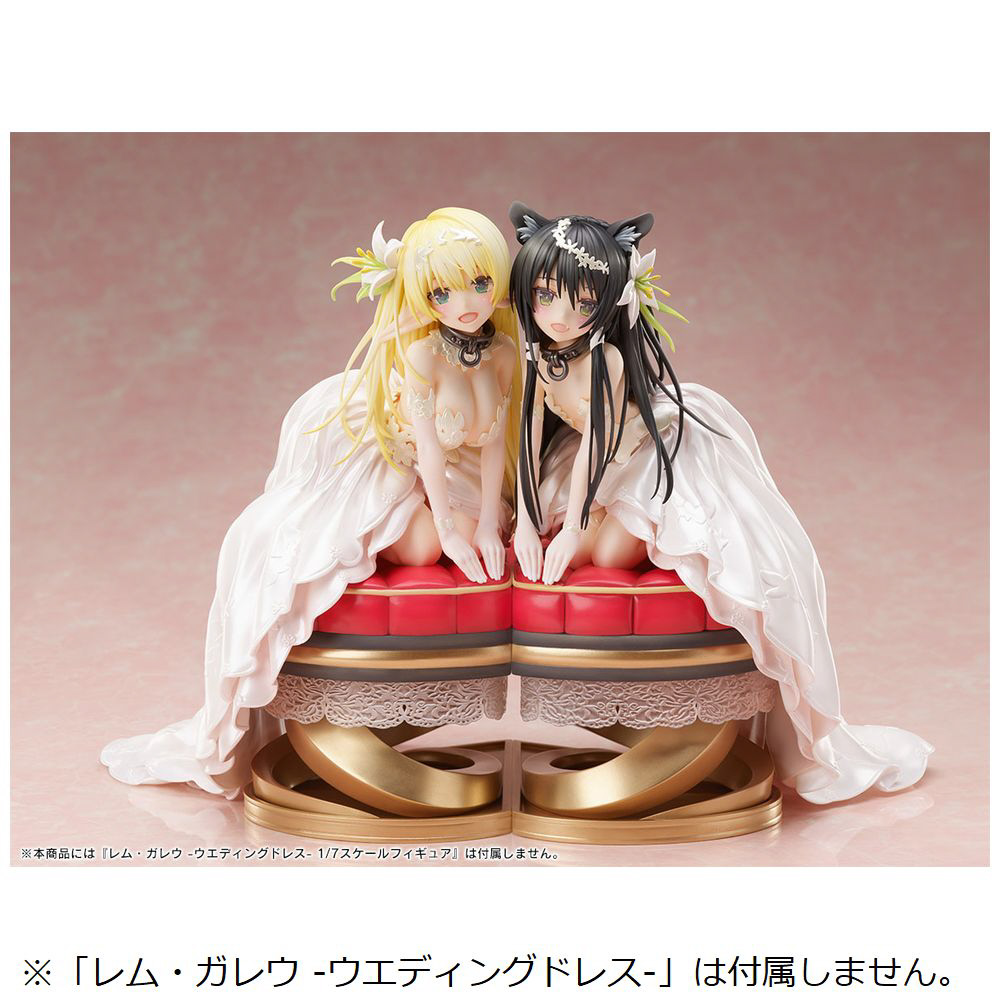 塗装済み完成品 1/7 異世界魔王と召喚少女の奴隷魔術Ω シェラ・L・グリーンウッド -ウエディングドレス- 【sof001】