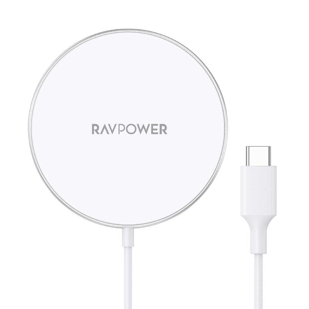 RAVPower マグネット型ワイヤレス充電器 ホワイト RP-WC1003｜の通販はソフマップ[sofmap]