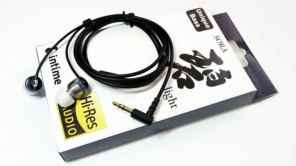 藍雲碧❀‎࿐　5点 イヤホン カナル型 碧 Light Unique Bass O2-SRL19-UB ［φ3.5mm