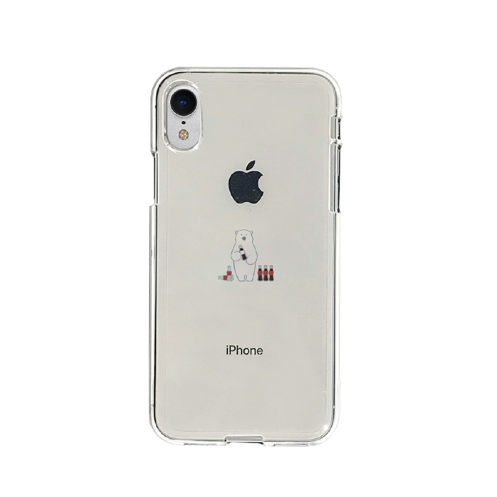 iPhone XR 6.1インチ用 ソフトクリアケース ミニ動物 シロクマ DS14824I61｜の通販はソフマップ[sofmap]