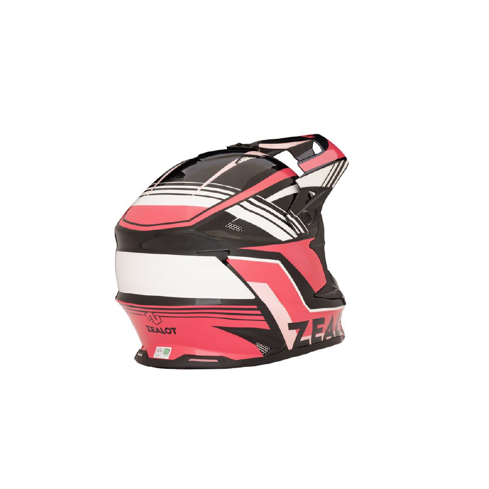 マッドジャンパー2 オフロード用ヘルメット グラフィック ピンク