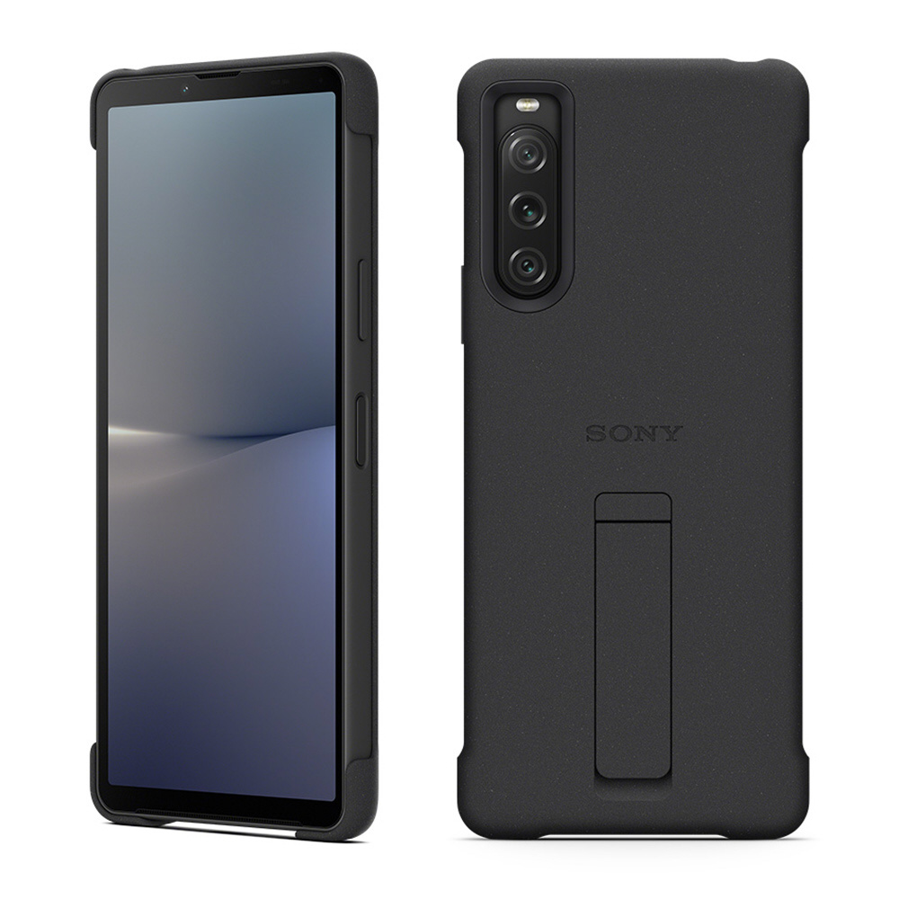 Xperia 10 V Style Cover with Stand Black ブラック  XQZ-CBDC/BJPCX｜の通販はソフマップ[sofmap]