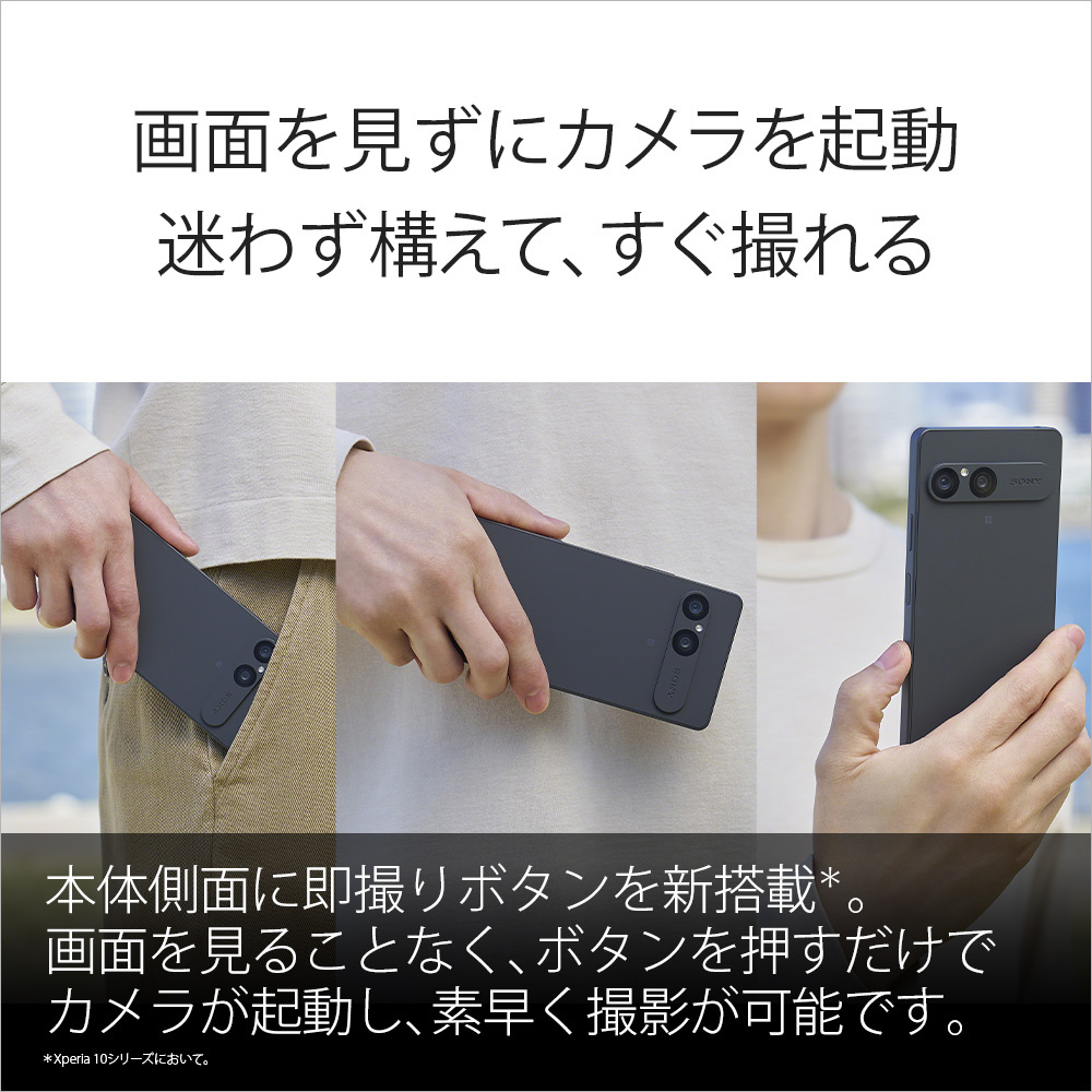 SIMフリー】Xperia 10 VII 8GB+128GB Xperia ホワイト XQ-FE44 W1JPCX0