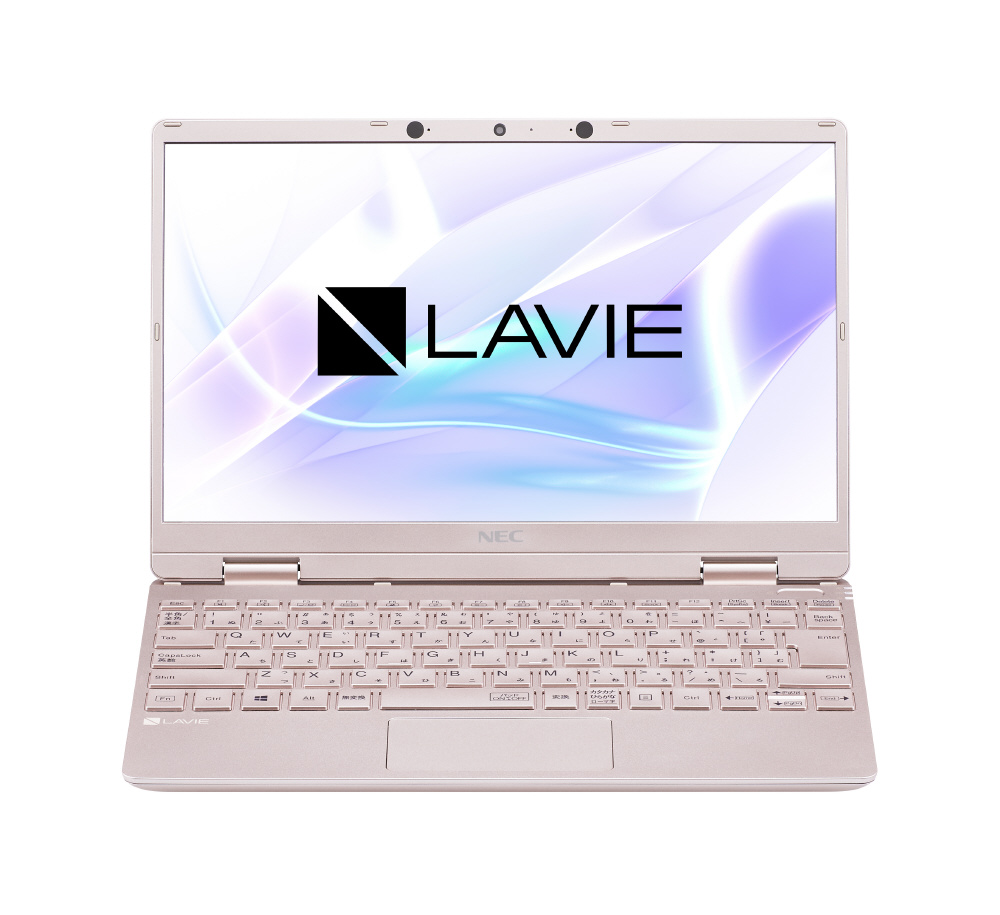 ノートパソコン LAVIE N12シリーズ メタリックピンク PC-N1275BAG