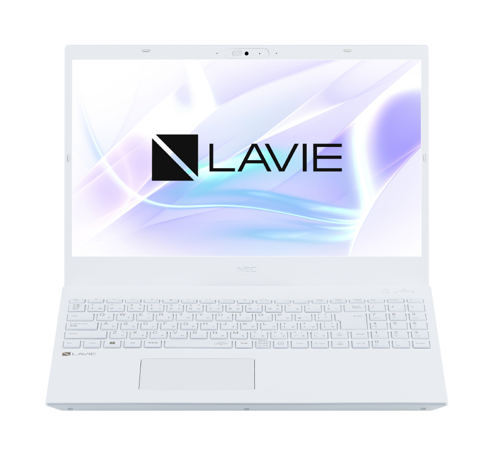 ノートパソコン LAVIE N15(N1570/FAW) パールホワイト PC-N1570FAW ［15.6型 /Windows11 Home  /intel Core i7 /メモリ：16GB /SSD：256GB /Office HomeandBusiness /日本語版キーボード 