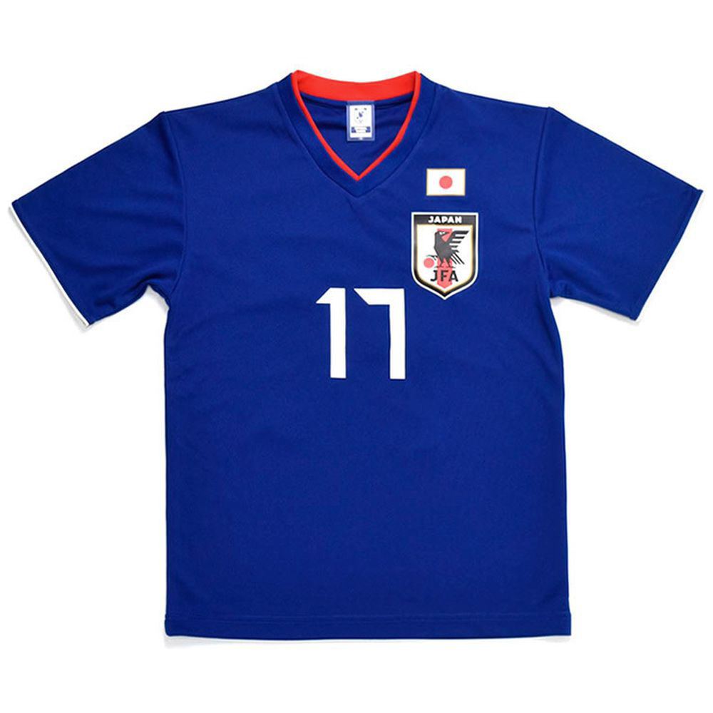 サッカー日本代表 プレーヤーズTシャツ（#17 長谷部誠/Mサイズ） O-074
