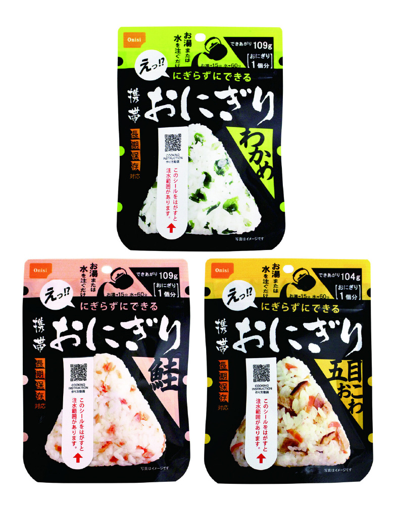 尾西食品 携帯おにぎり3種セット 24袋 a23525｜の通販はソフマップ[sofmap]