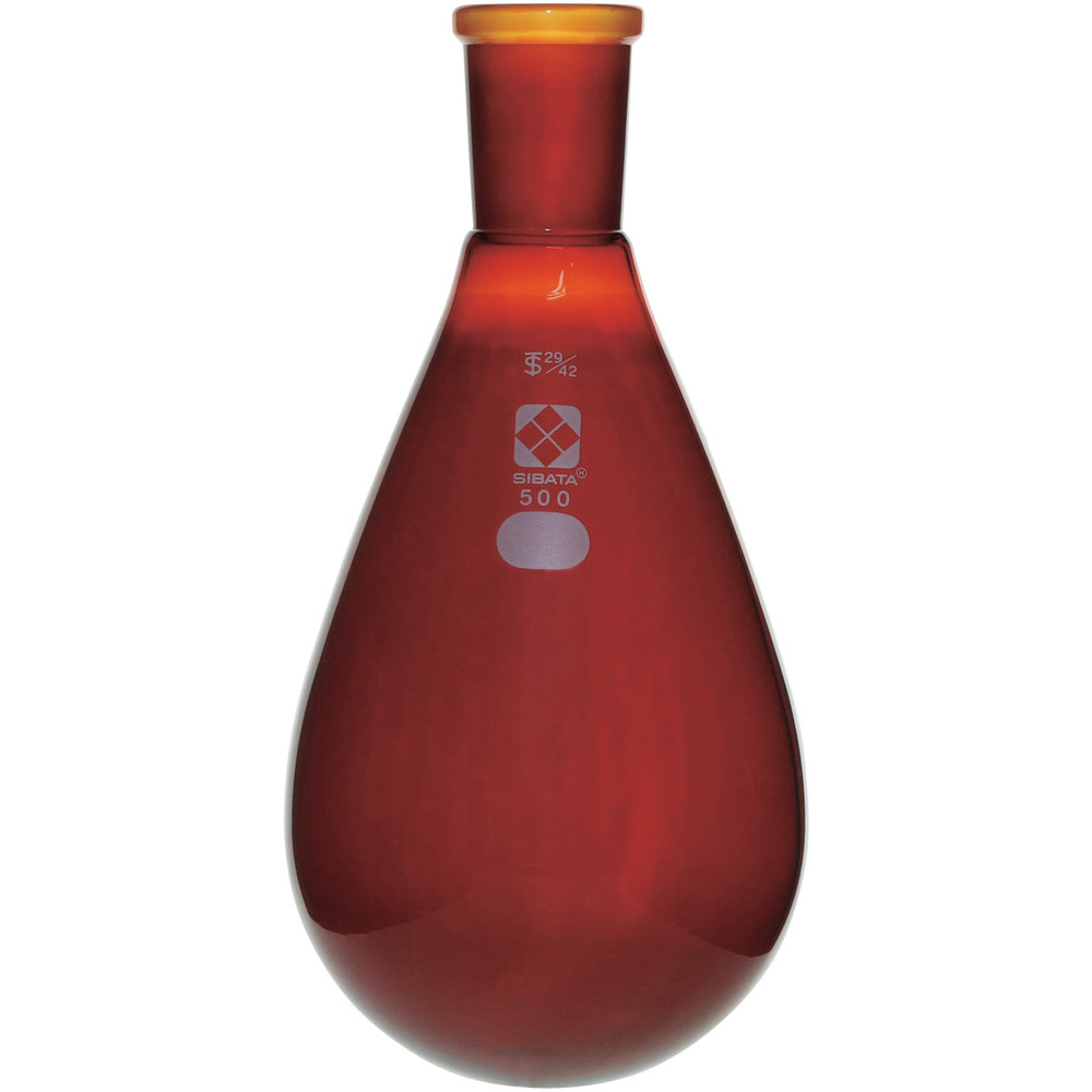 SIBATA 共通なす形フラスコ 茶 29／42 500ml 005270-29500｜の通販はソフマップ[sofmap]