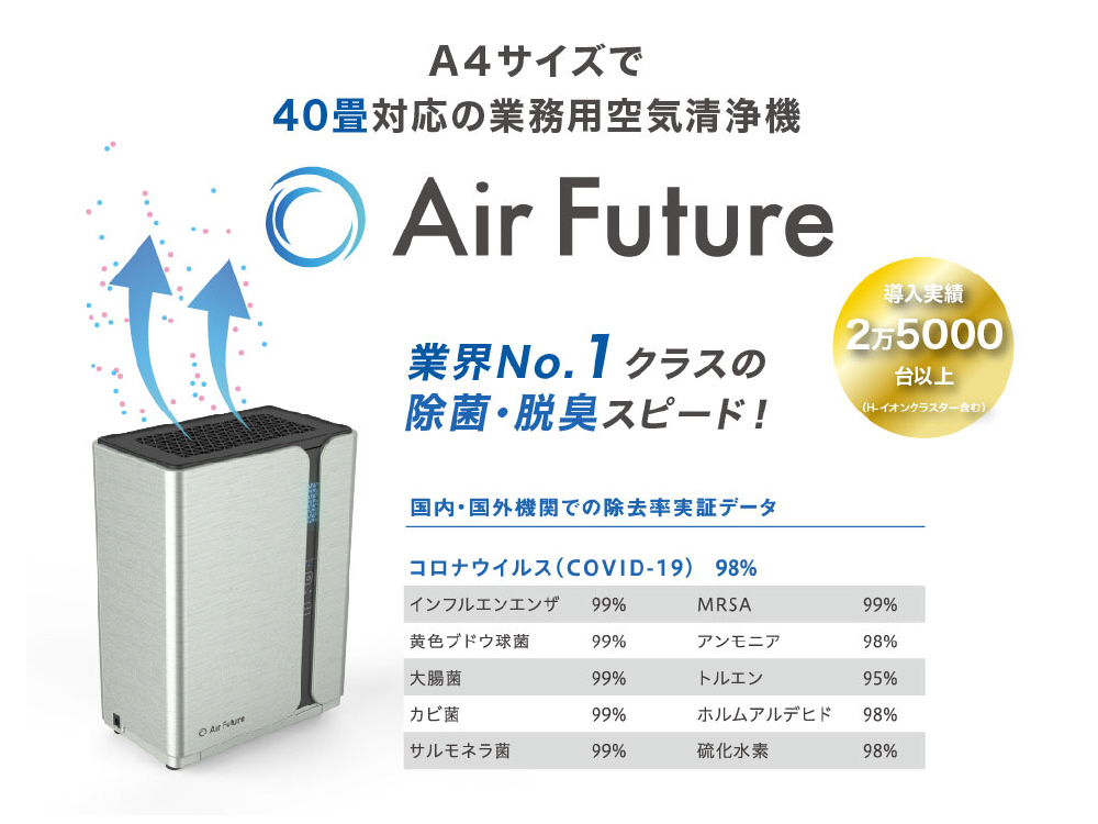 空気清浄機 Air Future PTO-001 ［適用畳数：40畳］｜の通販は