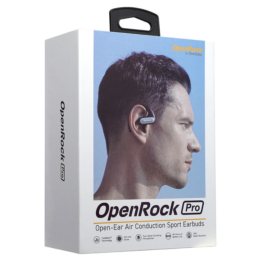 完全ワイヤレスイヤホン ブラック OpenRockProBlack