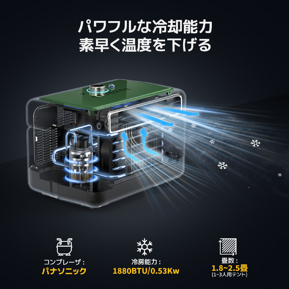 BougeRV ポータブルエアコン 1800BTU｜の通販はソフマップ[sofmap]