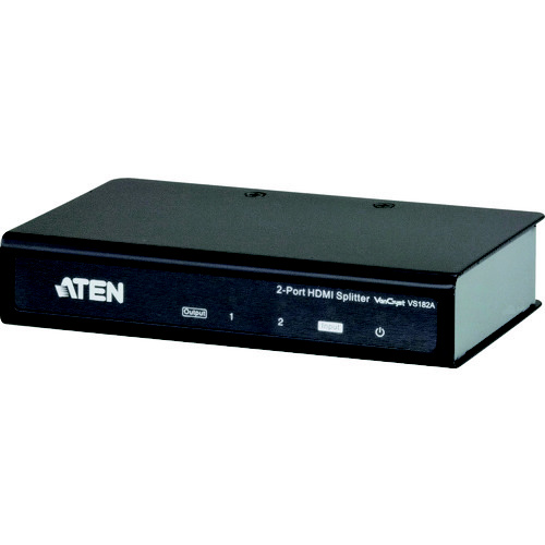 ATEN ビデオ分配器 HDMI ／ 1入力 ／ 2出力 ／ 4K対応