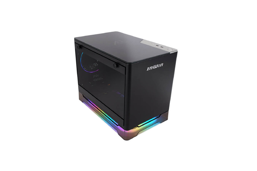 IN WIN 750W電源搭載 Mini-ITXケース ARGB対応「Sirius Pure」ファン2 