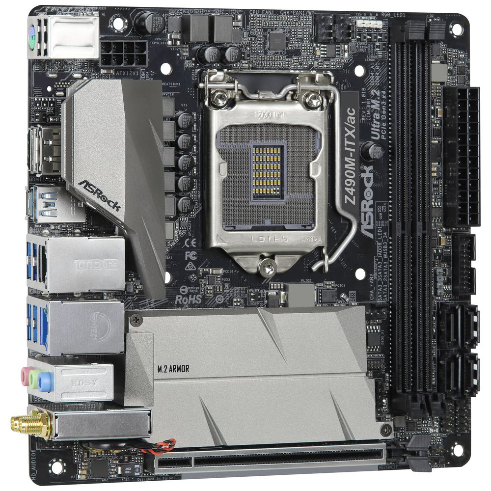 マザーボード Z490M-ITX/ac ［MiniITX /LGA1200］｜の通販は