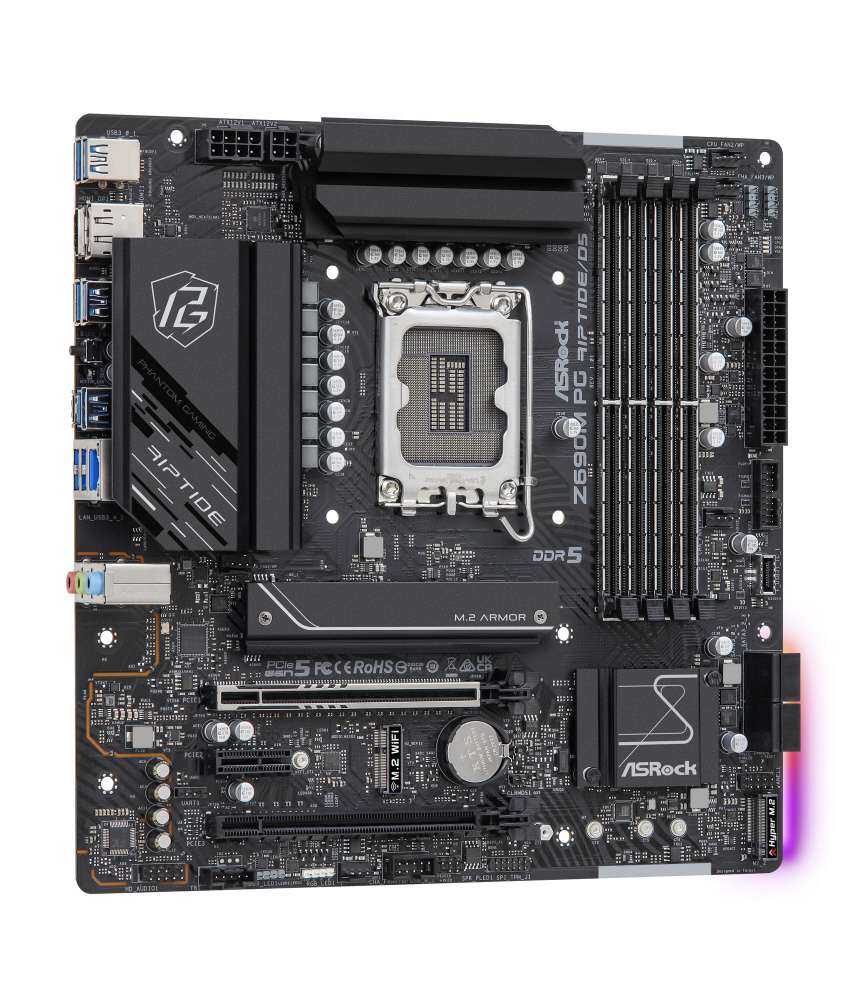 マザーボード Z690M PG Riptide/D5 ［MicroATX /LGA1700］｜の通販は 