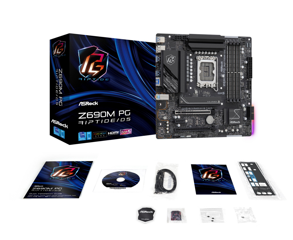 マザーボード Z690M PG Riptide/D5 ［MicroATX /LGA1700］｜の通販は