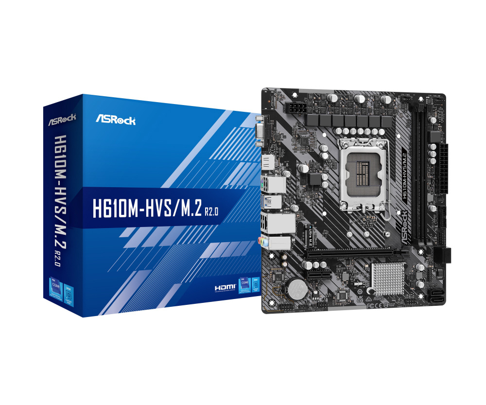 マザーボード(LGA1700) H610M-HVS/M.2 R2.0 ［MicroATX］｜の