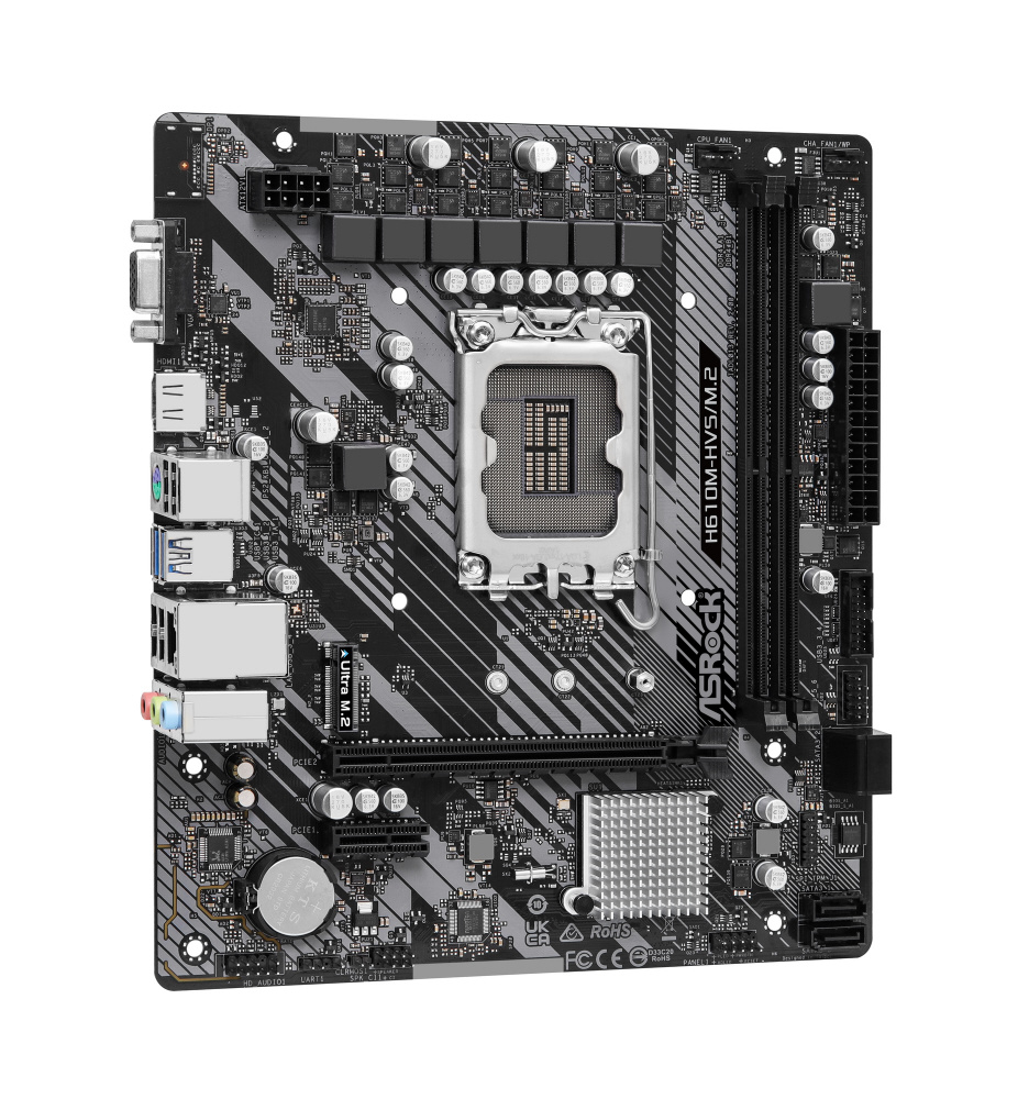 ASRock H610M-HVS-M2-R2 マザーボード ASRock H610M-HVS/M.2 R2