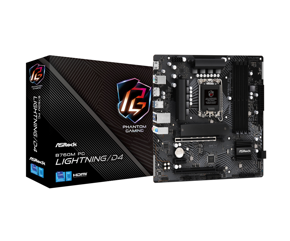 マザーボード B760M PG Lightning/D4 ［MicroATX］｜の通販は