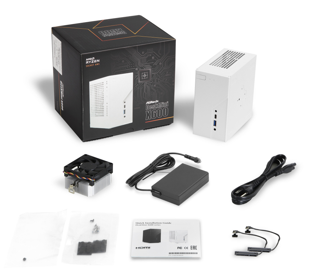 ベアボーン AMD X600チップセット搭載 DeskMini X600/W/BB/BOX