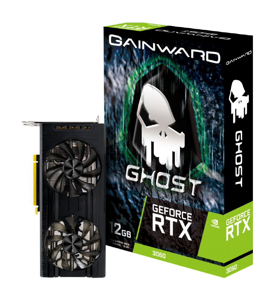 グラフィックボード GeForce RTX 3060 Ghost NE63060019K9-190AU-G