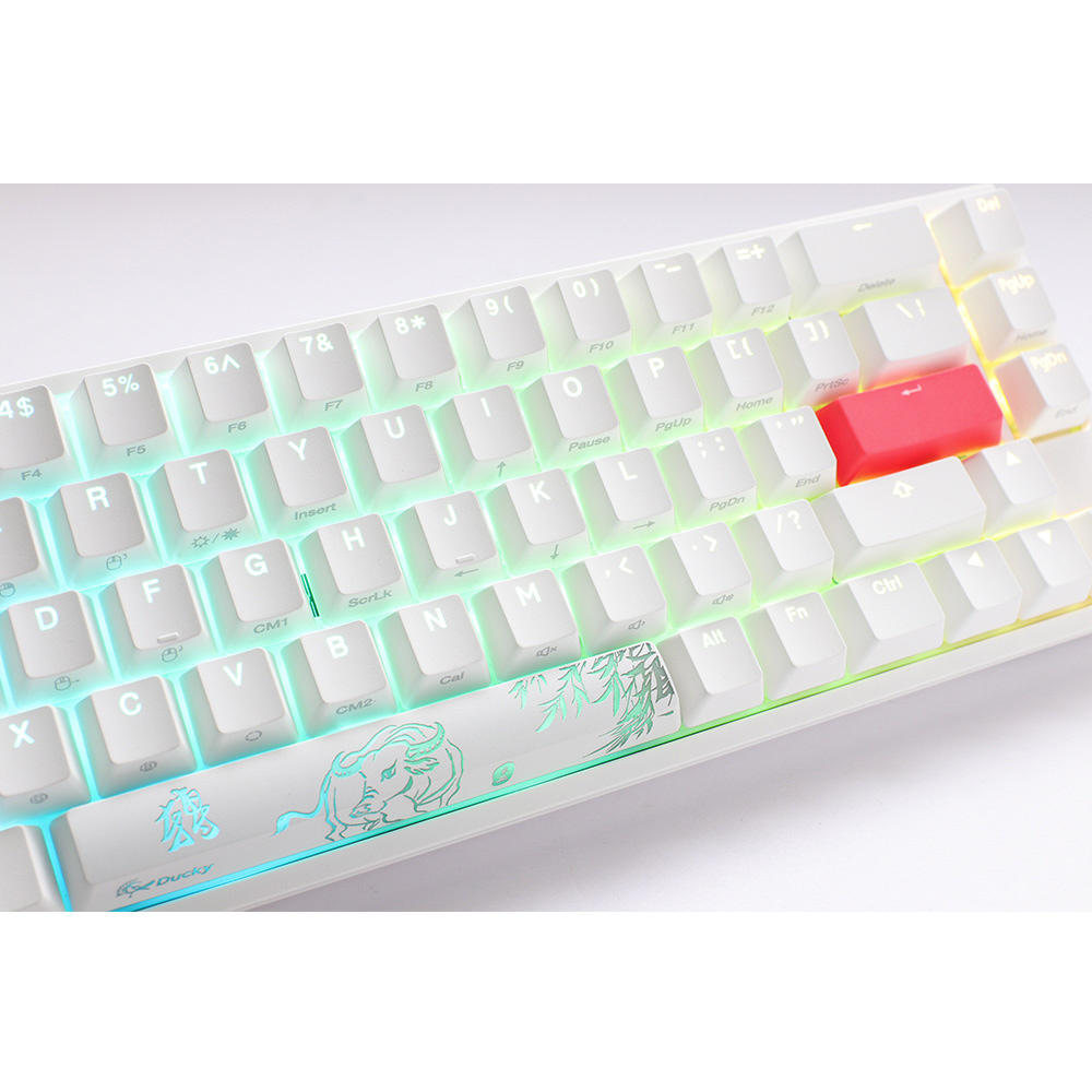 ゲーミングキーボード One 2 SF RGB 茶軸(英語配列) Pure White dk-one2-rgb-sf-pw-brown ［有線  /USB］｜の通販はソフマップ[sofmap]