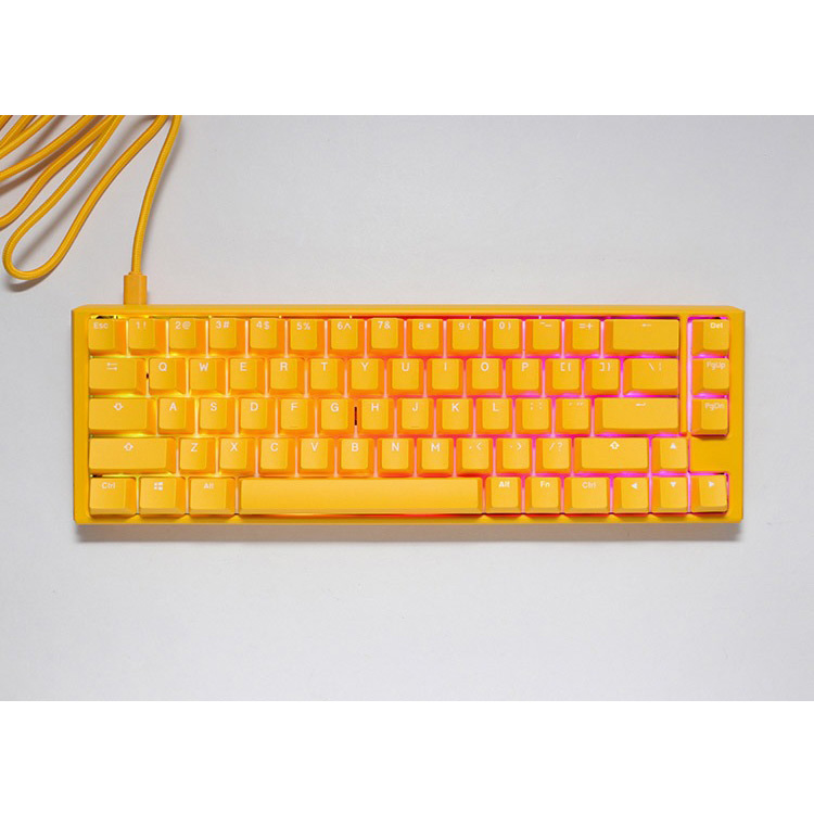 ゲーミングキーボード One 3 RGB SF 65%(シルバー軸・英語配列) Yellow