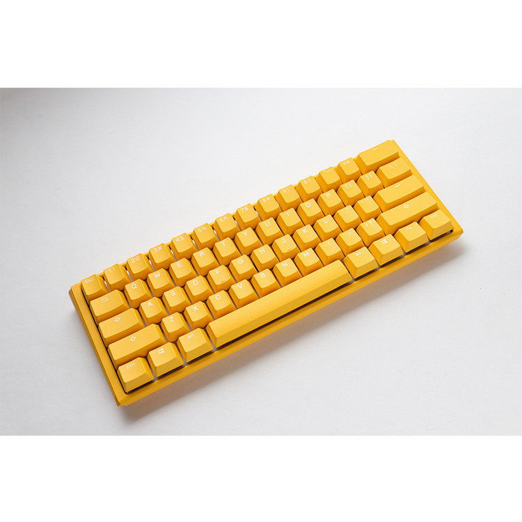 ゲーミングキーボード One Mini 60%(茶軸・英語配列) Yellow Ducky  dk-one3-yellowducky-rgb-mini-brown ［有線 /USB］｜の通販はソフマップ[sofmap]