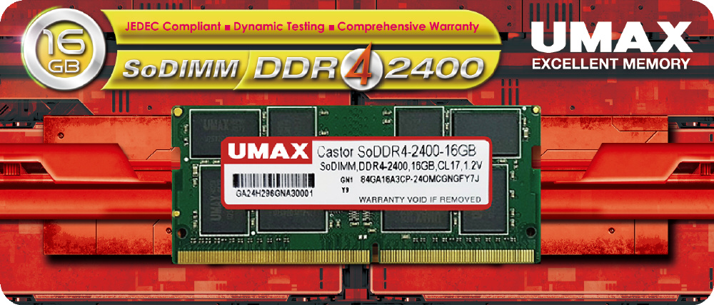 増設メモリ UM-SODDR4-2400 UM-SODDR4S-2400-16G ［SO-DIMM DDR4 /16GB