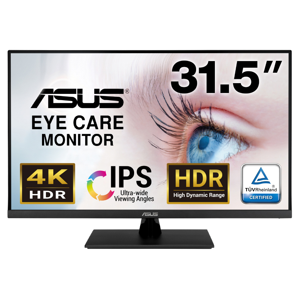 PCモニター Eye Care ブラック VP32UQ ［31.5型 /4K(3840×2160