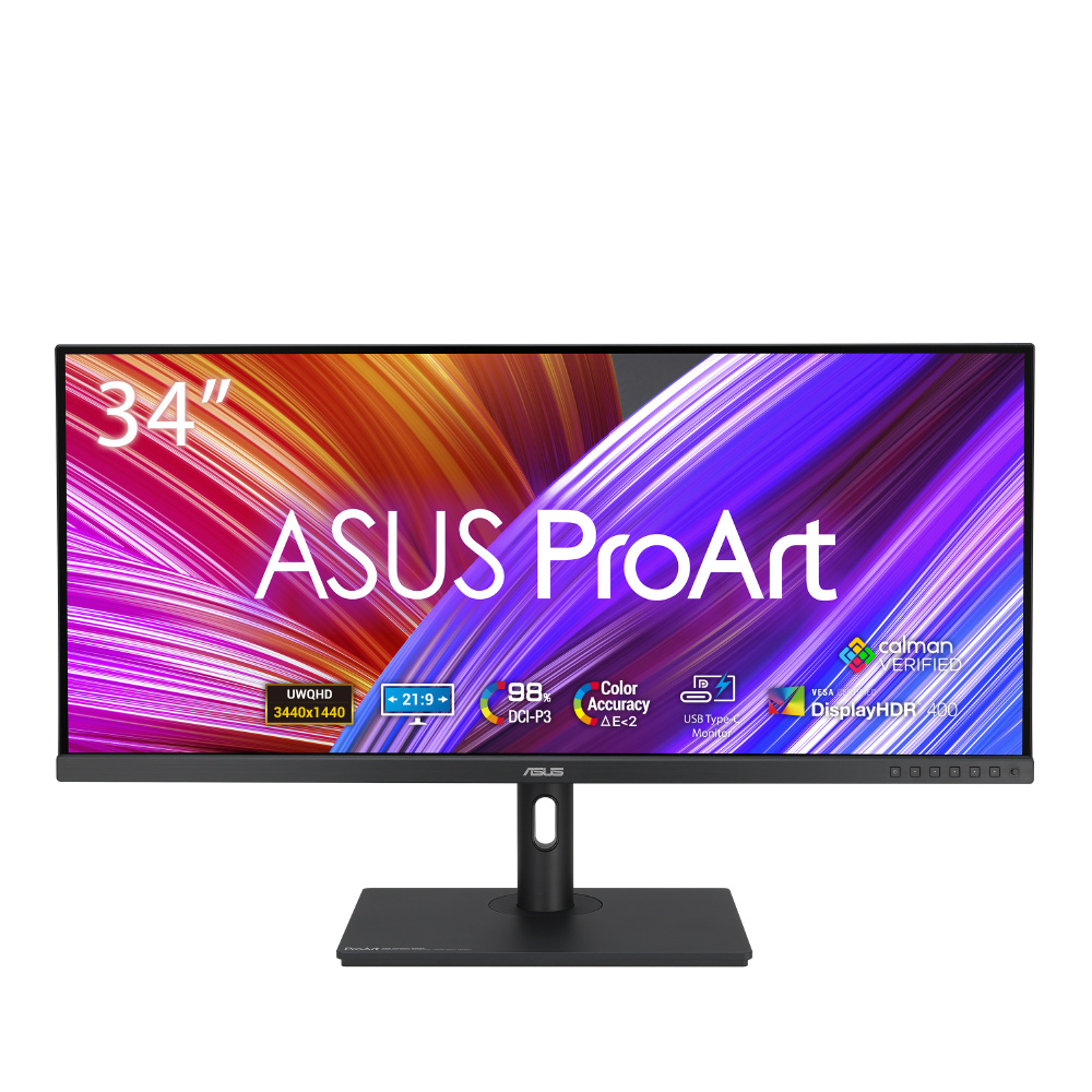 USB-C接続 PCモニター ProArt PA348CGV ［34型 /UWQHD(3440×1440