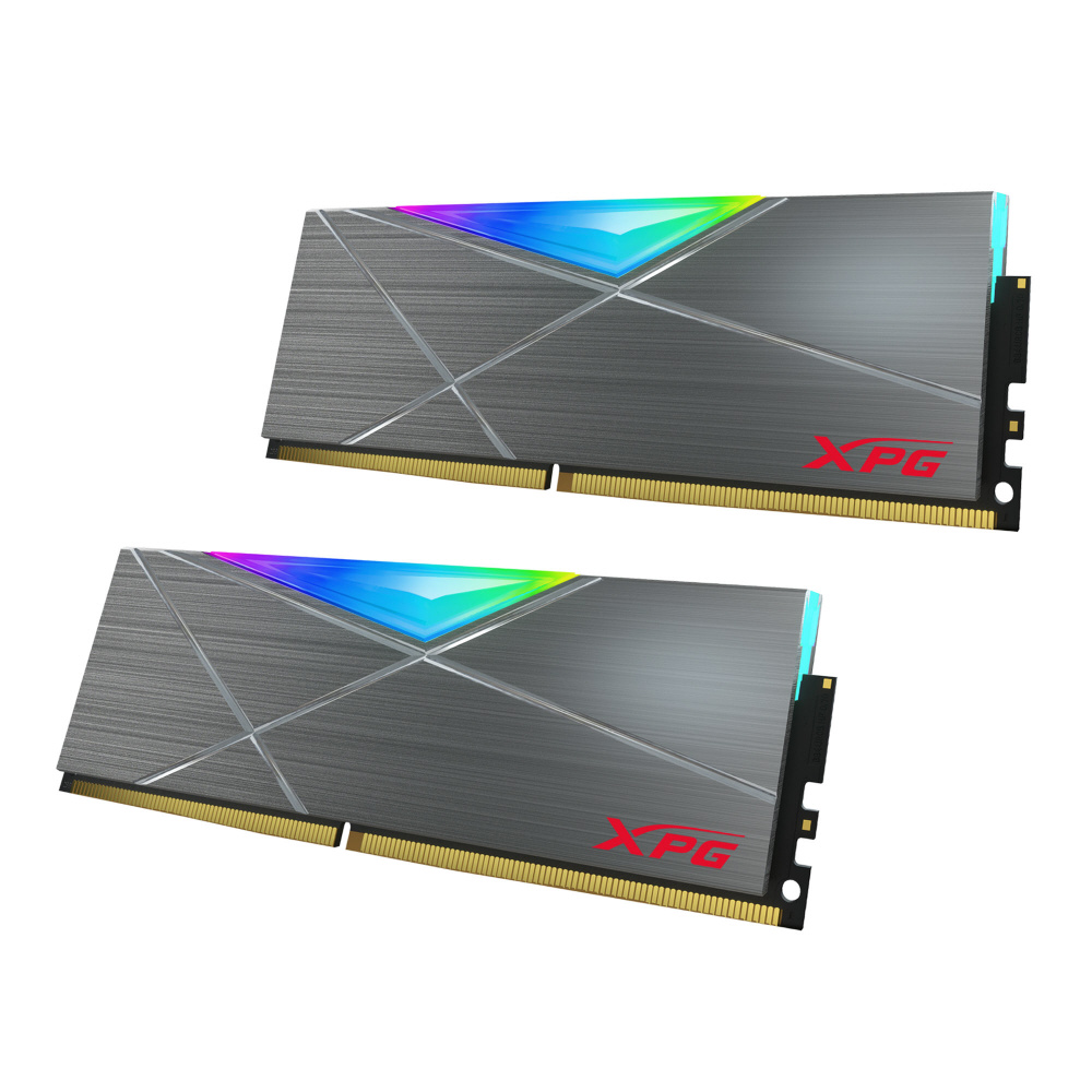 増設ゲーミングメモリ XPG SPECTRIX D50 RGB タングステングレー ...