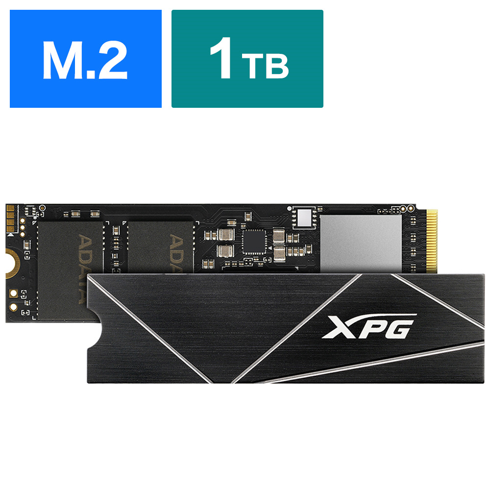 1100A01【超美品】SSD 1TB XPG GAMMIX S70 BLADEヒートシンク付