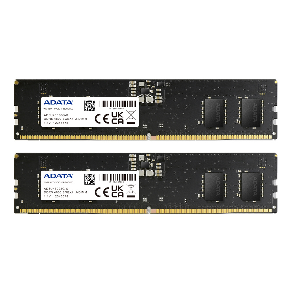 増設メモリ DDR5-4800 AD5U48008G-DT ［DIMM DDR5 /8GB /2枚］