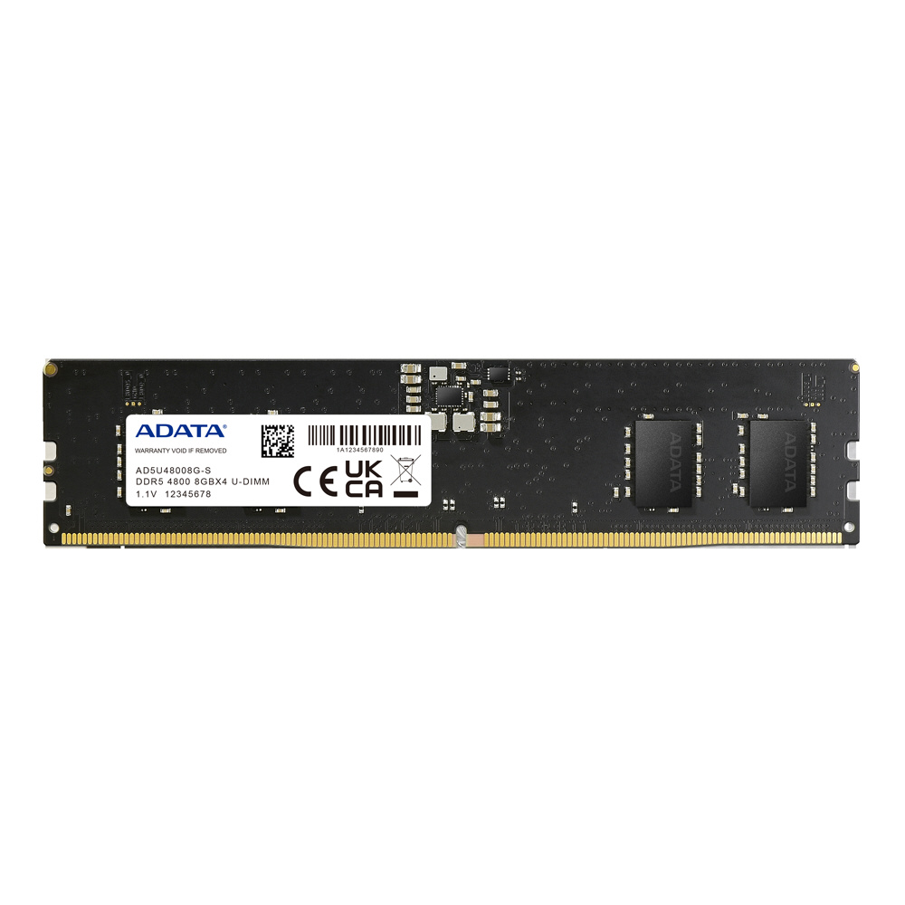 ①ADATA DDR5 8GB 4800メモリRAM