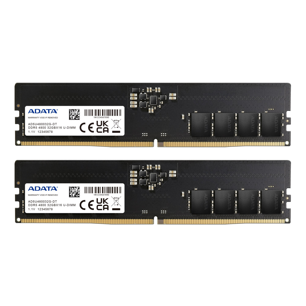 増設メモリ DDR5-4800 ブラック AD5U480032G-DT ［DIMM DDR5 /32GB /2枚］｜の通販はソフマップ[sofmap]