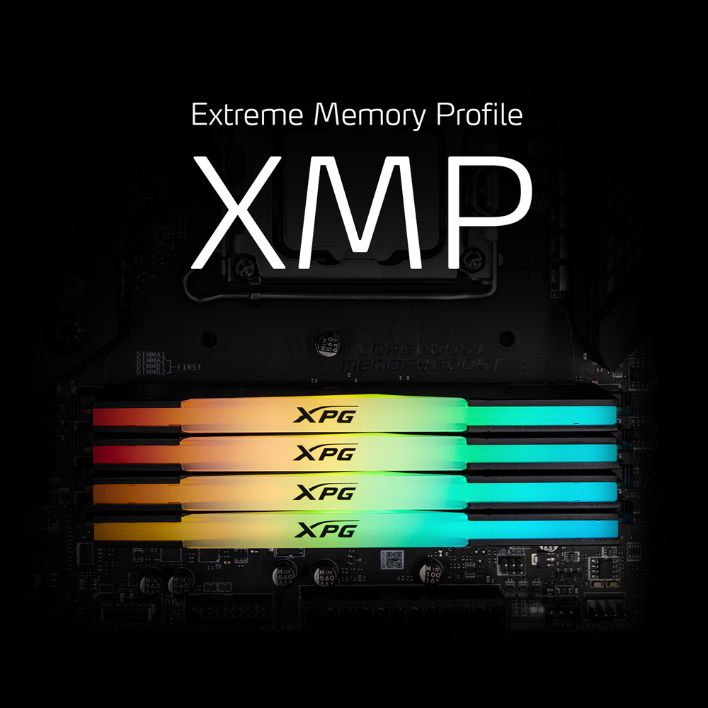 増設メモリ XPG LANCER RGB DDR5-5200 ブラック AX5U5200C3816G