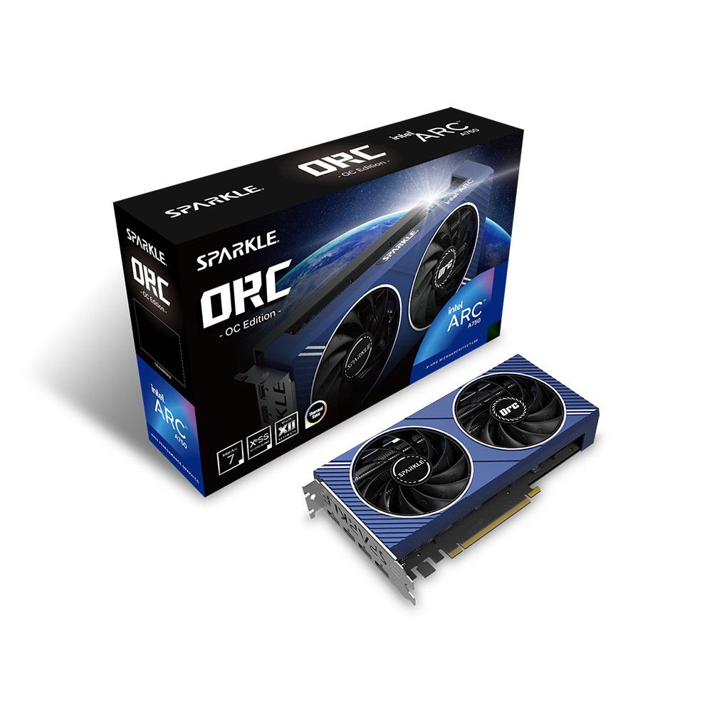 グラフィックボード Intel Arc A750 ORC OC Edition SA750C-8GOC ...